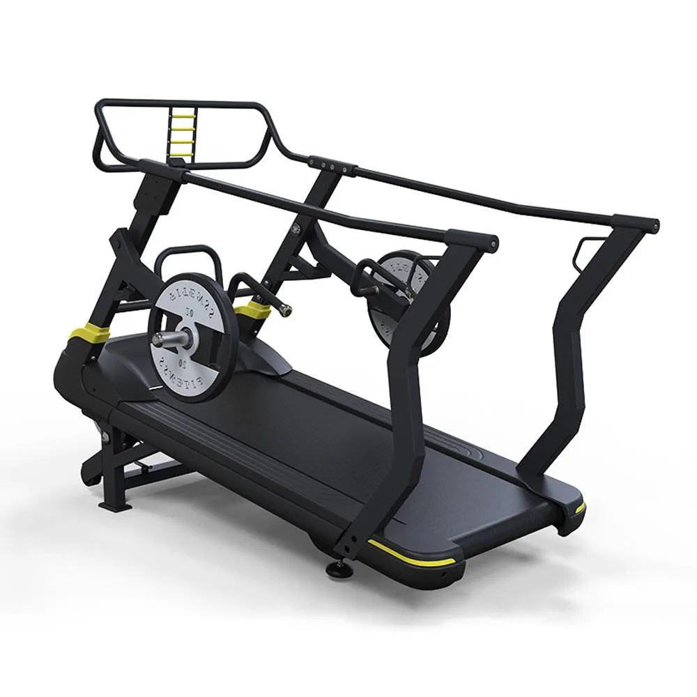Plate Loaded Weight curved treadmill
